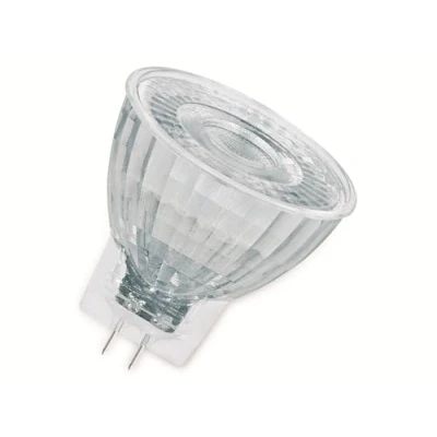 Abbildung von OSRAM MR11 LED Reflektorlampe mit GU4 Sockel, Warmweiss (2700K), Glas Spot, 4,20W, Ersatz für 35W Reflektorlampe, STAR 12 V, Warmweiß