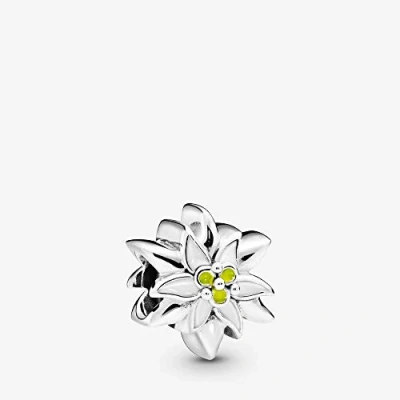 Abbildung von Pandora Edelweiss Flower Charm, Damen, Größe: One Size, Sterling silver