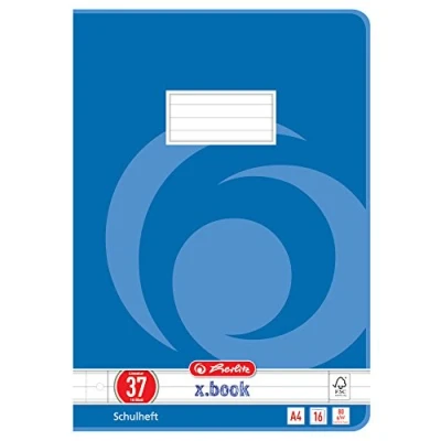 Abbildung von Herlitz 3323706 Schulheft A4 (Lineatur 38) 16 Blatt, 10er Packung
