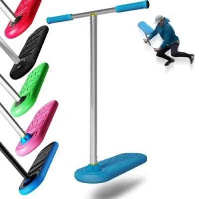 Abbildung von In Do The Trick Scooter Pro für Jugendliche &amp; Erwachsene Trampolin ideal Stunt Übungen, Profis Einsteiger Indoor Outdoor Freestyle