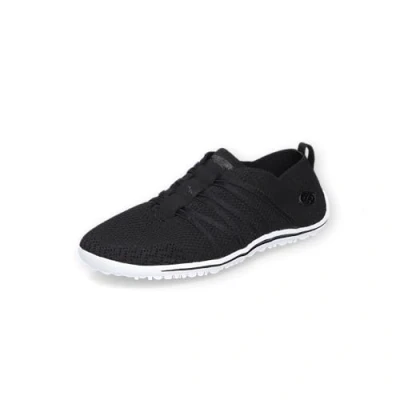 Abbildung von Dockers by Gerli Damen Low Top Sneaker, Frauen Halbschuhe,Wechselfußbett,schnürschuhe,schnürer,straßenschuhe,schwarz,36 EU