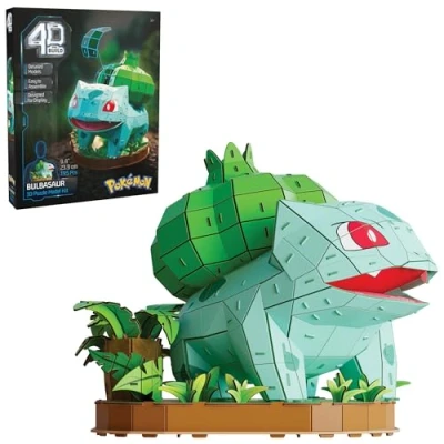Abbildung von 4D BUILD BULBIZARRE POKEMON
