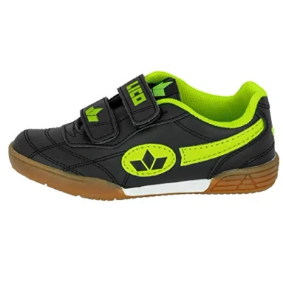 Abbildung von Lico Unisex Kinder Bernie V Hallenschuhe, Schwarz Lemon, 28 EU