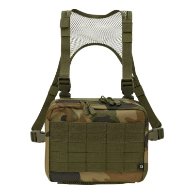Abbildung von Brandit Unisex Chest PACK Umhängetasche, Größe: One Size, Woodland