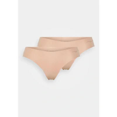 Abbildung von Sloggi 2 PACK String, Damen, Größe: XS, Cameo brown