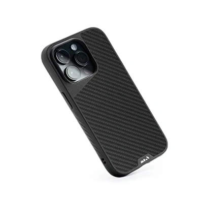 Abbildung von Mous Hülle für iPhone 15 Pro Max MagSafe Kompatibel Case Limitless 5.0 Carbonfaser Handyhülle Schutzhuelle