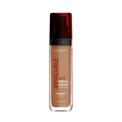Abbildung von L&#039;Oréal Paris Make up, Wasserfest und langanhaltend, Flüssige Foundation mit LSF 25, Infaillible 32H Fresh Wear Nr. 365 Deep Golden, 30 ml
