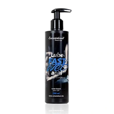 Abbildung von Fastwet® Anal Gleitmittel Gleitgel Analverkehr und Analsex, Sexspielzeug für Frauen Männer verschiedene Varianten (Anal 250ml)