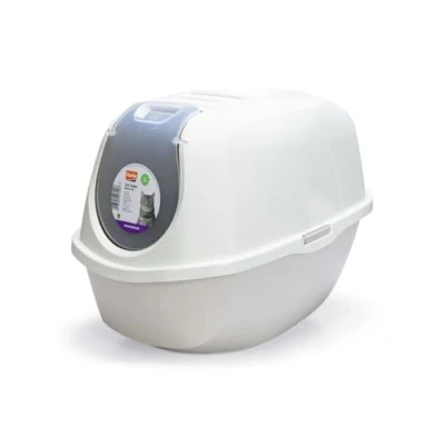 Abbildung von Karlie 51740 Katzentoilette Smart Cat L: 52 cm B: 39 H: 41 grau