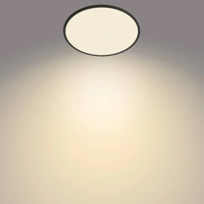 Abbildung von PHILIPS 3 in 1 LED Leuchte SceneSwitch CL550 2000lm 2700K, Dimmen ohne Dimmer, Schwarz