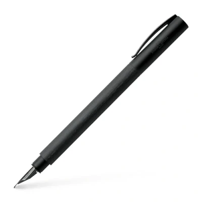 Abbildung von FABER CASTELL 147150 Füller Ambition All Black, Federbreite M, schwarz