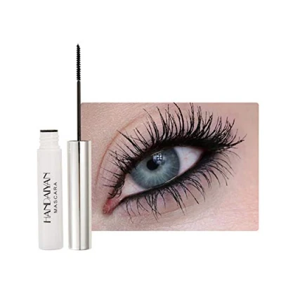 Abbildung von Allbestaye Bunt Wimperntusche Mascara Wasserfest Schwarz Feiner Pinsel Lash Verlängerung Lange Wimpern Augen Make Up für Halloween Partys