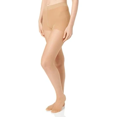 Abbildung von Nur Die Goodbye Laufmaschen 20 DEN Strumpfhose verhindert transparente Fein matte Optik Damen, puder, S