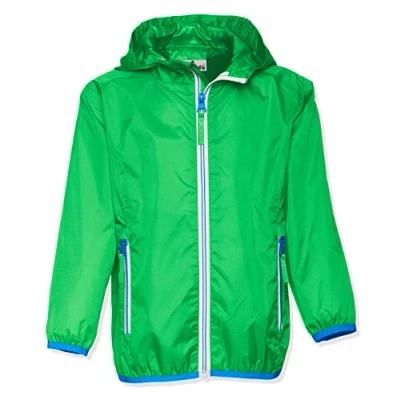 Abbildung von Playshoes Unisex Kinder Faltbare Regen Jacke Funktions Regenmantel Regenbekleidung, Grün, 116 EU