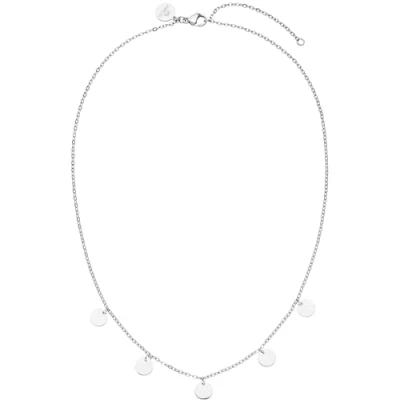 Abbildung von Purelei® Kalea Kette Damen (Silber) Halskette aus langlebigem Edelstahl Wasserfeste mit Anhänger 40 45 cm Länge verstellbar für deinen individuellen Look