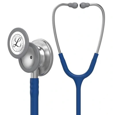 Abbildung von 3M Littmann Classic III Stethoskop zur Überwachung, 5622, marineblauer Schlauch, 69 cm