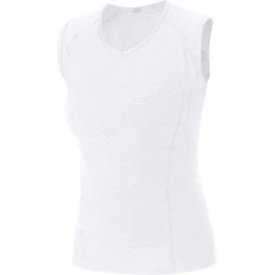 Abbildung von GORE WEAR Damen Base Layer Shirt Ärmellos, Weiß, 38 EU