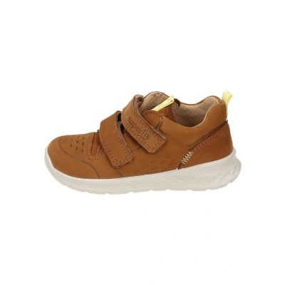 Abbildung von Superfit Breeze Sneaker low für Kinder, Größe: 20, Braun/gelb Schuhe