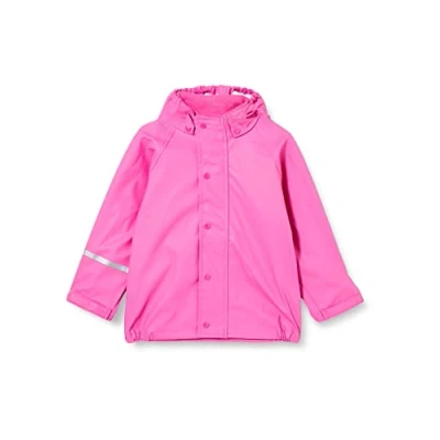 Abbildung von CareTec Unisex Kinder Rain Jacket Pu W/O Fleece Regenjacke, Real Pink (546), 74 EU