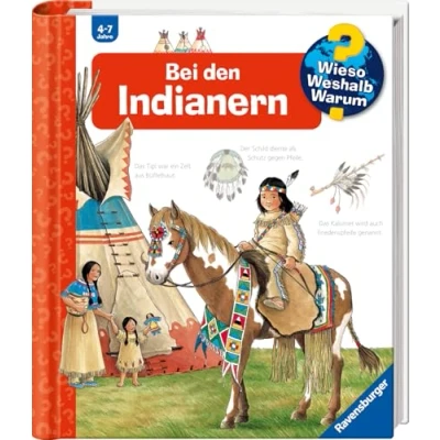 Abbildung von Wieso? Weshalb? Warum?, Band 18: Bei den Indianern