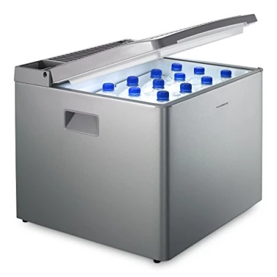 Abbildung von DOMETIC 9105203764 CombiCool RC 1205 GC lautlose, elektrische Absorber Kühlbox mit Platz für Gaskartusche, 40 Liter, 12 V und 230 Auto, LKW Steckdose