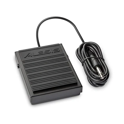 Abbildung von Alesis ASP 1 MKII Universal Sustain Pedal, Keyboard Pedal mit 1,5m Kabel und rutschfester Unterseite