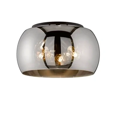 Abbildung von Deckenleuchte Dima, Rauchglas, Ø 40cm
