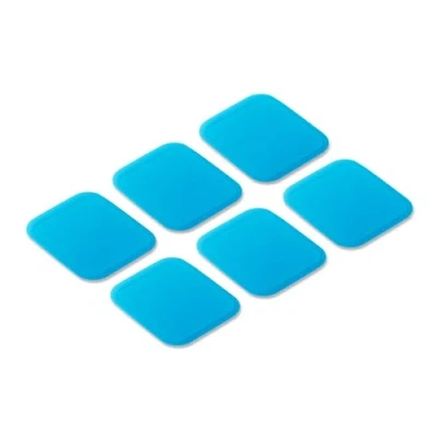 Abbildung von Beurer EM 50 Nachkaufset Gel Pads, verwendbar mit Menstrual Relax TENS &amp; Wärme Pad, 6 selbsthaftende x 56 mm