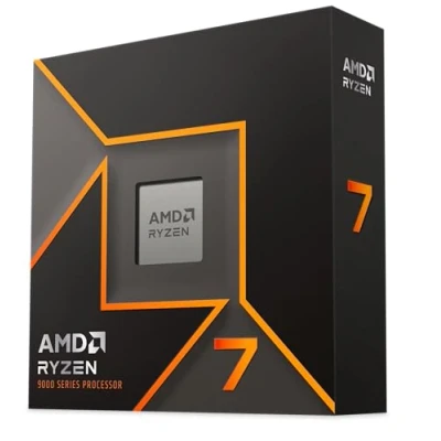 Abbildung von AMD Ryzen 7 9700X Prozessor (8 Kerne/16 Threads) 65W DTP, AM5 Sockel, 40MB Cache, Bis zu 5.5 GHz max Boost Frequenz, Kein Kühler