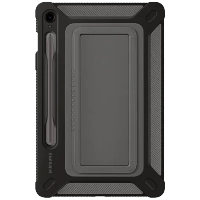 Abbildung von Samsung Rugged Kunststoff Back Cover Grau Galaxy Tab S9 FE