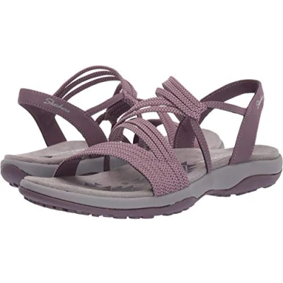 Abbildung von Skechers Damen Sandalen, Stoff, Synthetik, Plum Gore, 41 EU