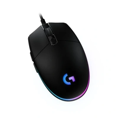 Abbildung von Logitech G203 Lightsync RGB Kabelgebundene Gaming Maus für PC, Mac Schwarz