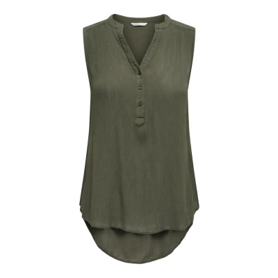 Abbildung von ONLY Langes Bluse, Damen, Größe: 34, Grape leaf