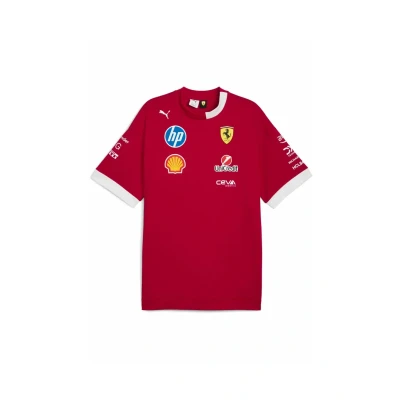 Abbildung von Puma Tshirt print, Herren, Größe: Large, Dark cherry