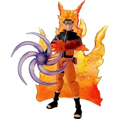Abbildung von BANDAI Anime Heroes Beyond Naruto Shippuden Figurine 17 cm Gelenkige Figur Uzumaki Transformation Kyubi Spielzeug für Kinder ab 4 Jahren 37711