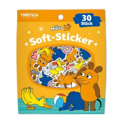 Abbildung von Trötsch Die Maus Soft Sticker: Aufkleber zum Verzieren und Verschenken