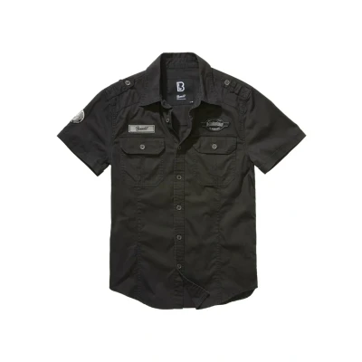 Abbildung von Luis Vintage Shirt Short Sleeve Black Gr. M