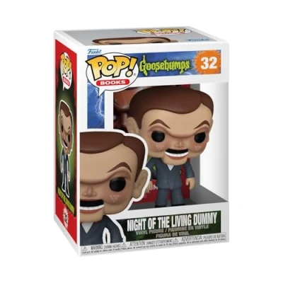 Abbildung von Funko Pop! Books: GBS Night of The LD Mr. Slappy Goosebumps Vinyl Sammelfigur Geschenkidee Offizielle Handelswaren Spielzeug Für Kinder und Erwachsene Movies Fans
