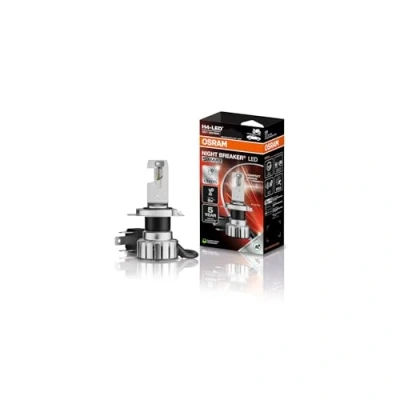 Abbildung von OSRAM NIGHT BREAKER LED SMART H4 für Motorräder; bis zu 330% mehr Helligkeit; 6000K, Nachrüstlampe Motorräder mit Straßenzulassung, white
