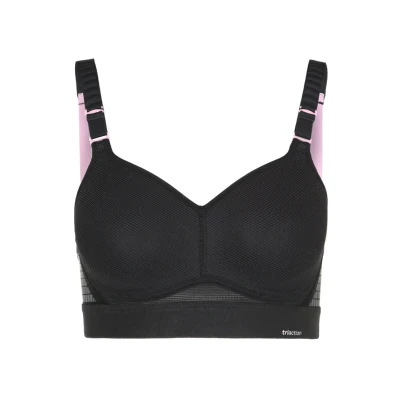 Abbildung von triaction by Triumph Hybrid LITE Nonwired Padded Sportbh mit starker Stützkraft, Damen, Größe: 75A, Black