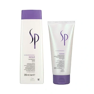 Abbildung von Wella SP Duo de soins réparateurs avec shampooing 250 ml und après Shampoo 200