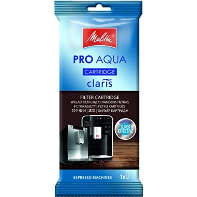 Abbildung von Melitta Filterpatrone Pro Aqua (1 Patrone) Kalkfilter für Kaffeevollautomaten, verhindert Kalkablagerungen &amp; reduziert Schadstoffe den besten Kaffeegeschmack
