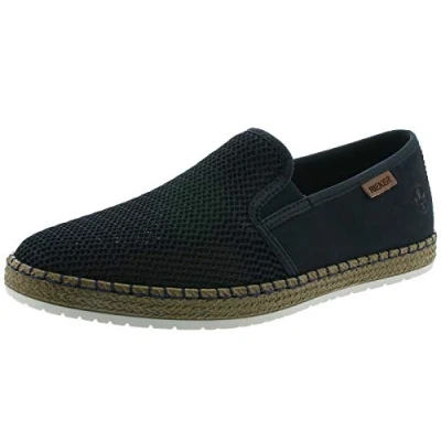 Abbildung von Rieker Slipper, Herren, Größe: 44, Navy/pacific/amaretto Schuhe