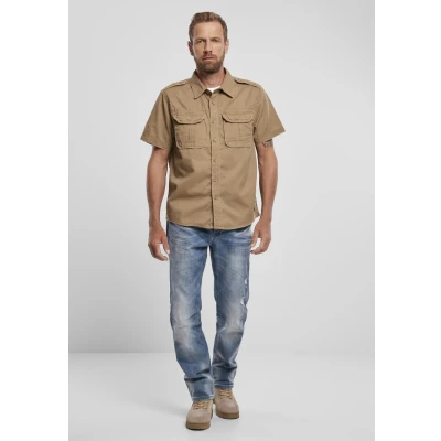 Abbildung von Brandit Vintage Hemd, Herren, Größe: 4XL, Camel