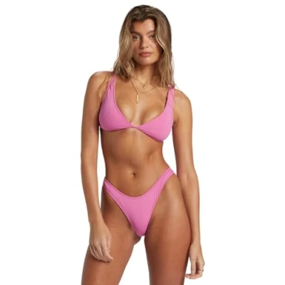 Abbildung von Billabong SOL Searcher HIKE Bikinihose, Damen, Größe: XL, Berry pink
