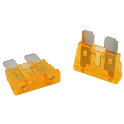 Abbildung von 5 Stk. SeKi Standard ATO Flachstecksicherung 5A hellbraun; Auto Sicherung 19mm Flachsicherung 32V/DC Boot Wohnwagen