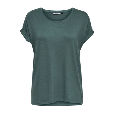 Abbildung von ONLY Moster SS Oneck NOOS JRS Tshirt basic, Damen, Größe: XS, Balsam green