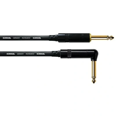 Abbildung von CORDIAL Kabel Gitarre Jack recht/abgewinkelt 6 m INSTRUMENT Essentials