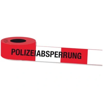 Abbildung von 10 Meter Absperrband * POLIZEI für Kindergeburtstag und Motto Party // Absperrung Deko Dekoration
