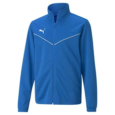 Abbildung von Puma Kinder teamRISE Training Poly Jacket Trainingsjacke, Electric Blue Lemonade, 176